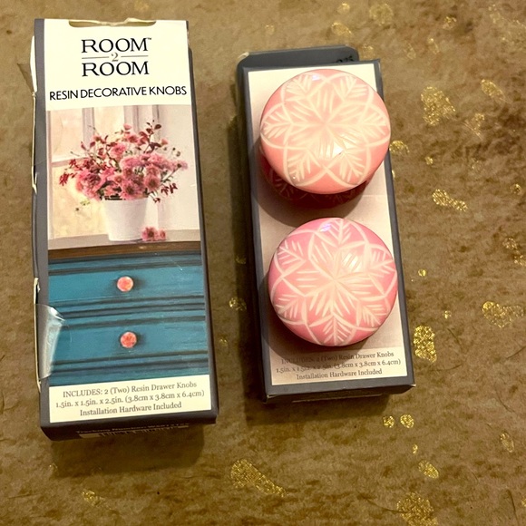 Resin decorative knobs - Picture 2 of 6